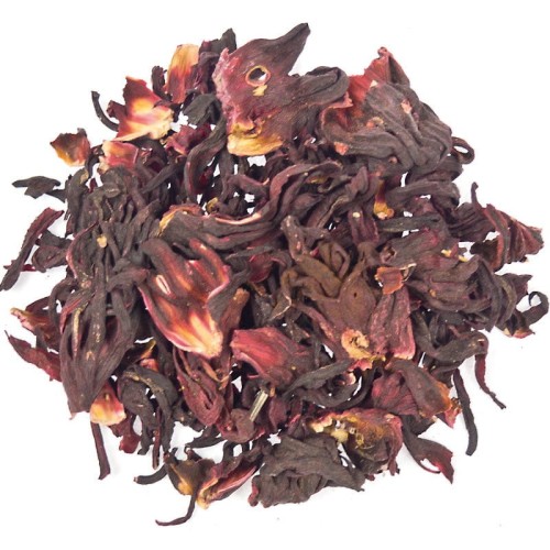 Herbata Owocowa kwiat Hibiskus  czerwony napar poprawia krążenie i wzmacnia układ odpornościowy