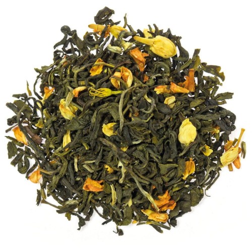 Zielona herbata Jaśminowa z Kwiatkami zielona z dodatkiem kwiatów  idealna do bubble  tea