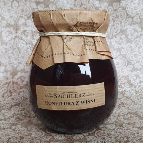 Konfitura z wiśni do herbaty gofrów bagietki czy naleśników 