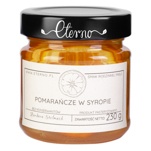 Pomarańcze w Syropie 230g Eterno